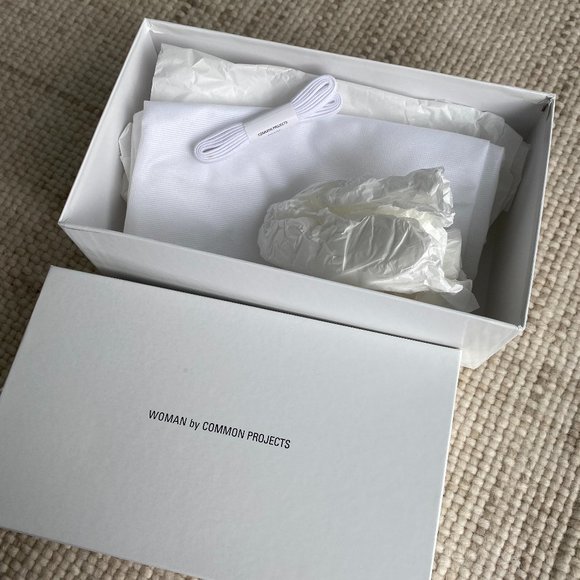 Common Projects White Leather Sneakers - Picture 5 of 5